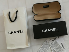 CHANEL SUNGLASSES EYEGLASSES CASE ITALY Box Bag Docs
