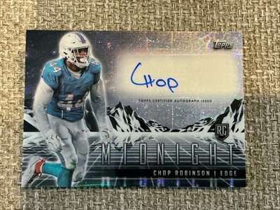2024 Topps Midnight Chop Robinson Moonbeam Rookie Horizon Signatures Auto RC  