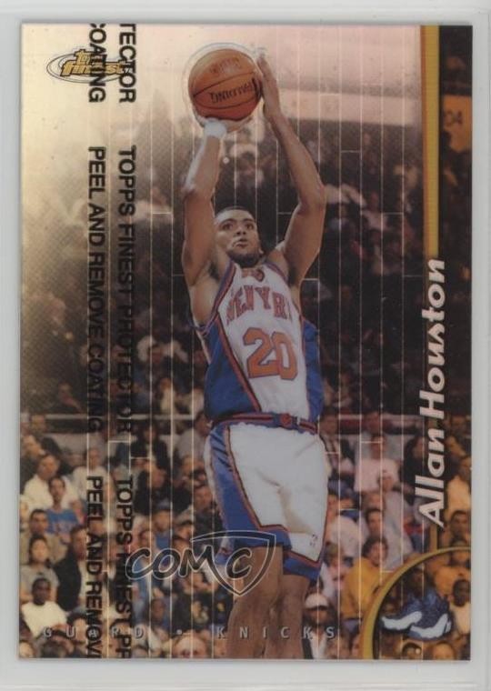 1998-99 Topps Finest Refractor Allan Houston #31