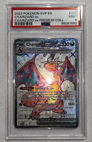 Pokemon - PSA 9 Charizard ex 056 - Scarlet Violet Black Star Promo