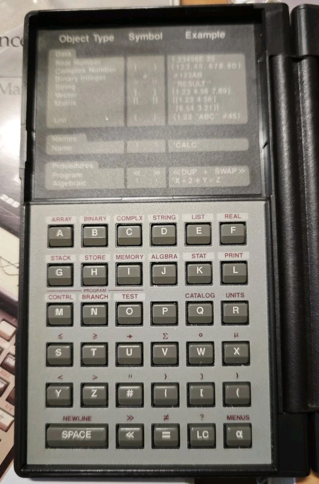 Boxed! Hewlett-Packard HP 28S Calculator! Near like new! - Immagine 4 di 4