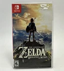 Legend of Zelda Breath of the Wild Nintendo Switch 2018 US Edition CIB Complete