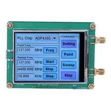 Signal Generator Full Touch Screen RF Sweep Frequency PC Control With Data Cable