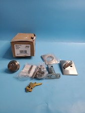 Schlage Single Cylinder Deadbolt B60N CEN 619 Nickel 1 3/4" DR.