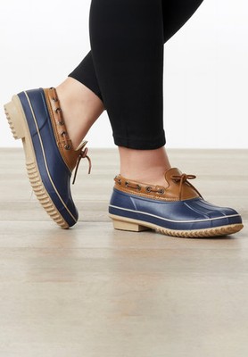 Comfortview Women's The Storm Waterproof Rubber Slip-On (Wide Widths Available)