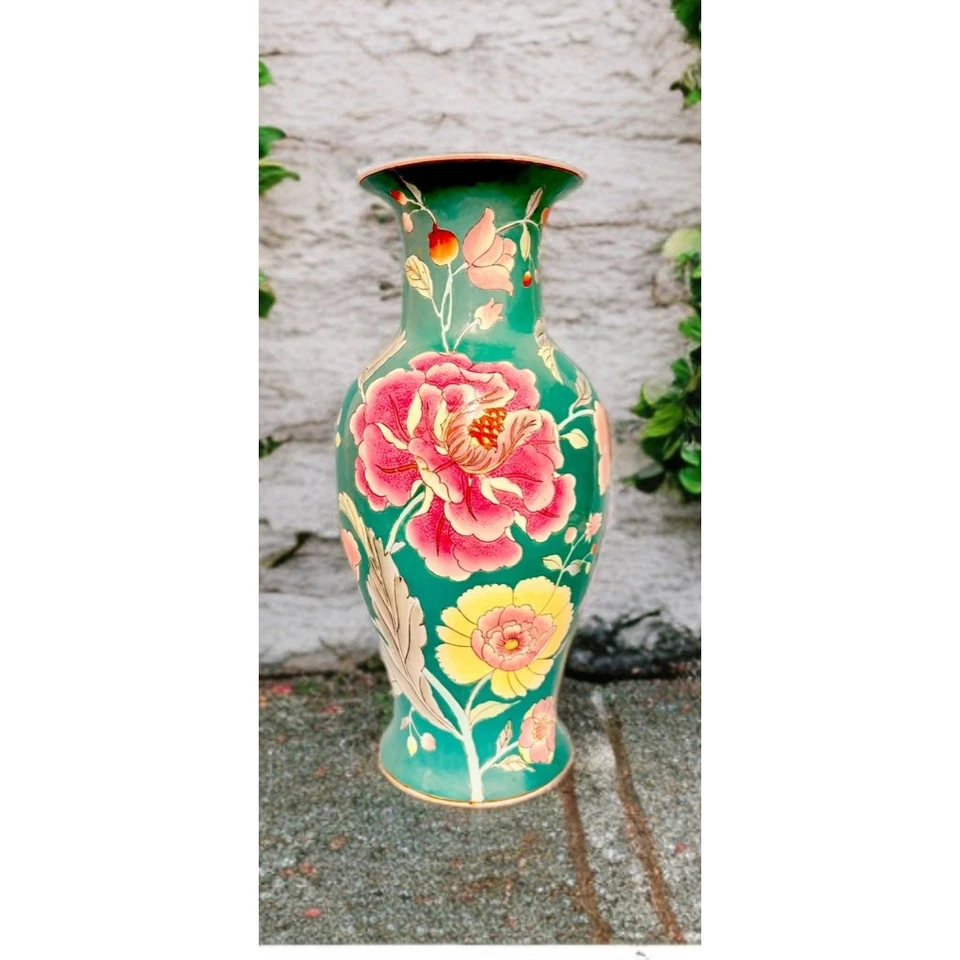 Jarrón floral vintage JC Penney Classic Traditions Foto 4 de 4