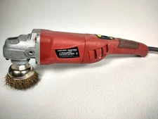 CHICAGO ELECTRIC 7" CORDED POLISHER/SANDER W/ DIGITAL DISPLAY & Wire Attachment