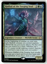 Hakbal of the Surging Soul M 3 Foil NM MTG Commander: Lost Caverns of Ixalan