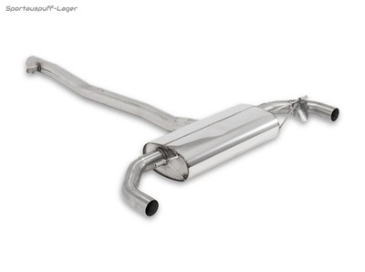 Milltek Sportauspuff-Anlage ab OPF Mercedes A35 AMG W177 für originale Endrohre