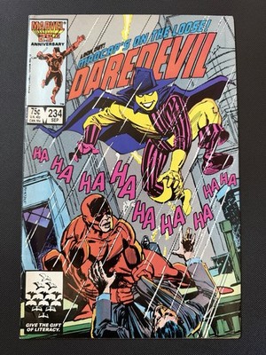 Marvel Comics Daredevil #234 1986 | FN | Madcap s On The Loose!