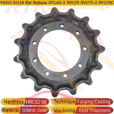 V0511-21110 Rear Drive Sprocket Fits Kubota SVL75C SVL75 SVL75-2C SVL65-2 SVL75C