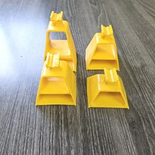 Vintage TTP Deluxe Thrill Set Parts Lot Track Supports 1973