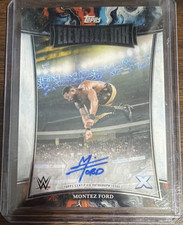Topps 2025 Exalted WWE Montez Ford Elevated Ink Autograph Trading Card