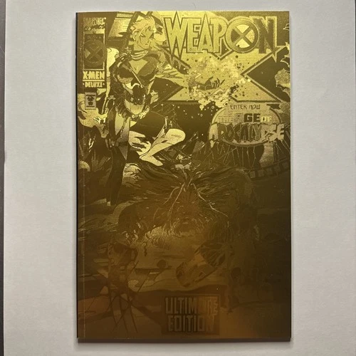 Weapon X #1 Gold Foil Direct Edition 1995 Age of Apocalypse Ultimate Edition