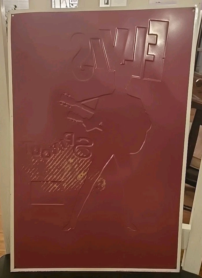 Elvis Metal Movie Sign - Image 2 of 2
