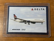 2010 Boeing 767 #22 Delta Airline Pilot Trading Card