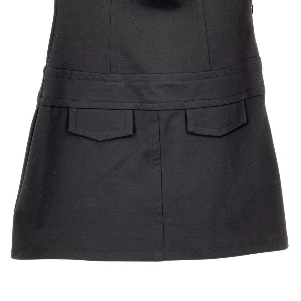 Vestido para mujer Grass Collection negro cuello hasta la rodilla talla 3 Foto 2 de 4