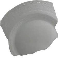 Oneida Scalloped Weave “Kato” Dinner plates 10.5” -4 Dinner Plates NWOB