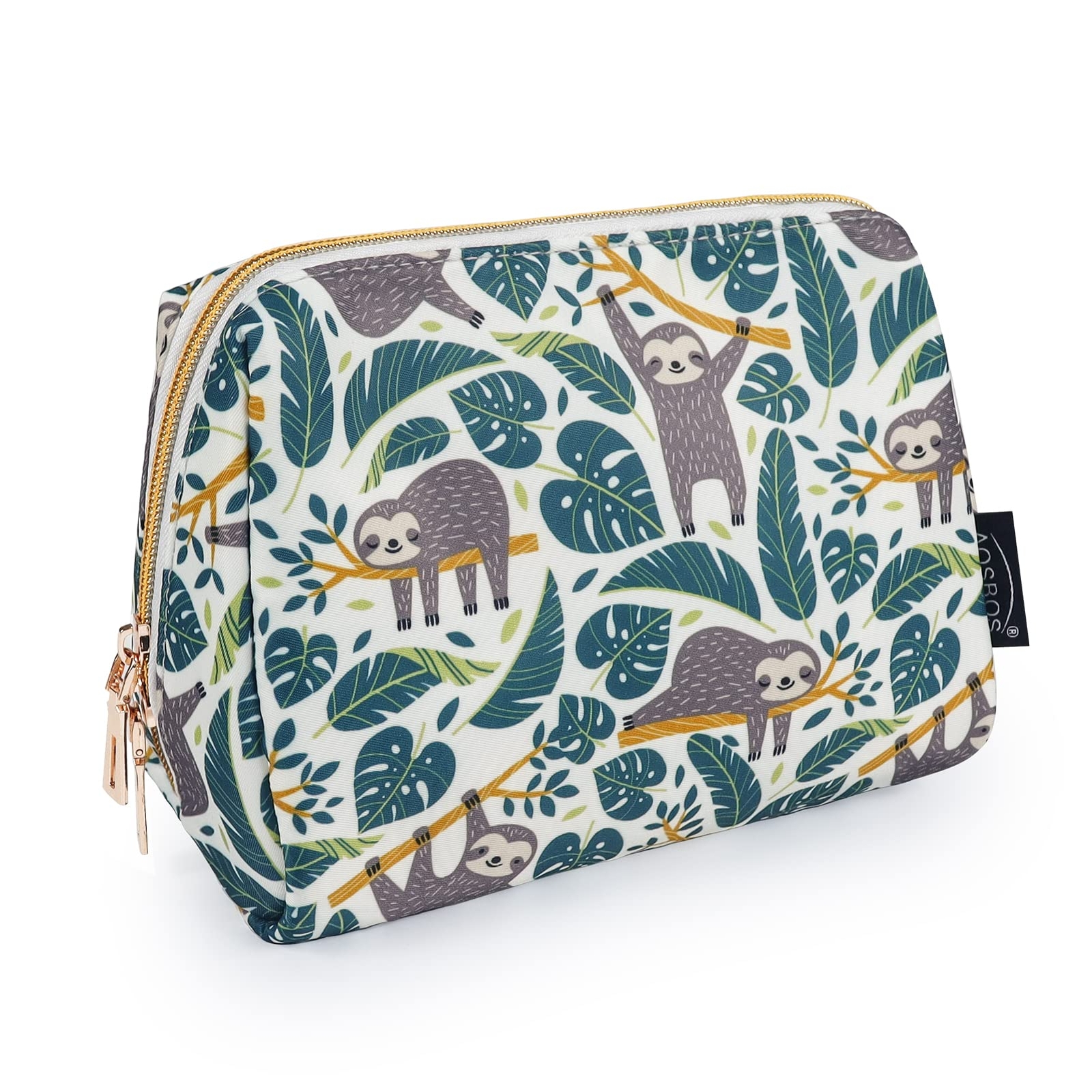 Small Travel Makeup Bag For Women Compact Cosmetic Pouch