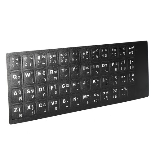 Thai Keyboard Sticker Replacement Keyboard Sticker For Desktop Computer Lapt Fit - Picture 20 of 22