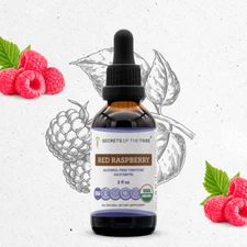Secrets Of The Tribe Red Raspberry Tincture Alcohol-FREE