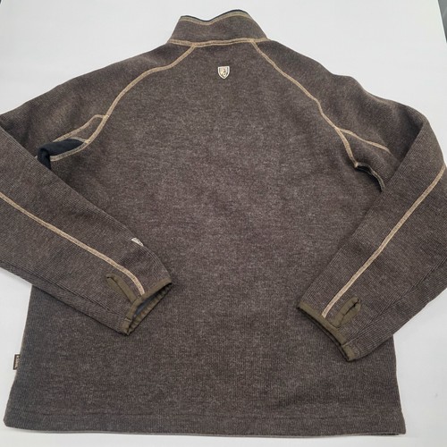 Kuhl Thermokore Thor 1/4 Zip Pullover Sweater Wool Blend Men’s Size M - Picture 9 of 13