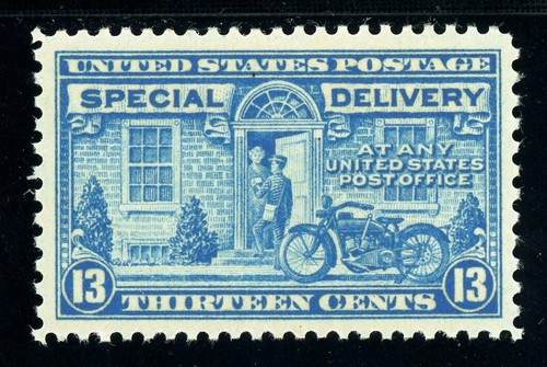 USAstamps Unused XF US 1927 Special Delivery Scott E17 OG MNH