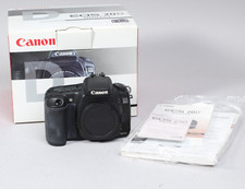 CANON EOS 20D DSLR BODY W CAP IN BOX WITH MANUALS CLEAN WORKING