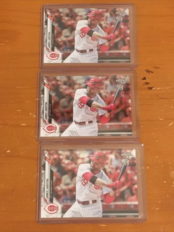 Cincinnati Reds Votto Castillo Suarez Senzel Iglesias Topps Chrome Ben Baller SP