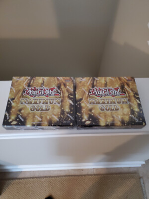 YU-GI-OH! TCG MAXIMUM GOLD 1ST EDITION BOXES