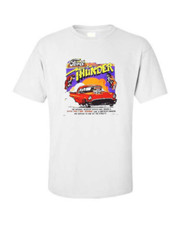 1957 Ford Thunderbird Ford Thunder Muscle Car T-shirt Single OR Double Print