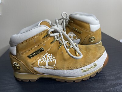 Women's Timberland Euro Sprint Hiker Wheat Hiking Boots Size 7 16642