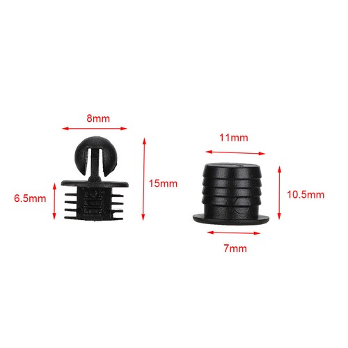 Speaker Grill Kit Speaker Grill Pegs Good Stretchability 10 Pairs Plastic For