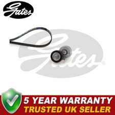 Gates Alternator Belt Kit Pulley Tensioner Fits Peugeot Citroen ... - K016PK1218
