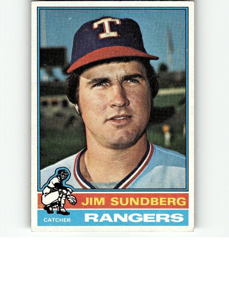 JIM SUNDBERG 1976 Topps #226 B1001R3S105P16 FREE SHIPPING