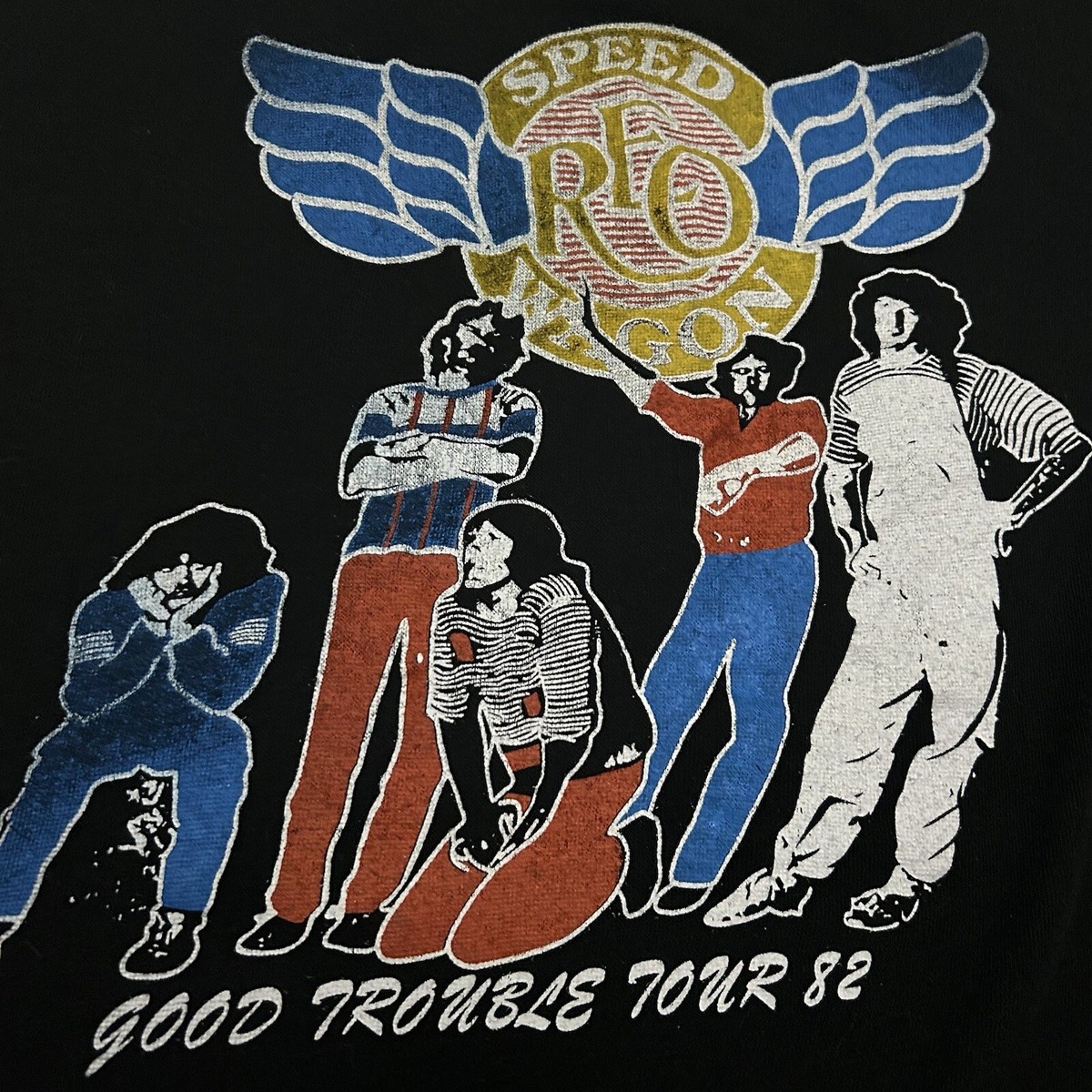 REO Speedwagon Good Trouble Tour 82 Tシャツ REO Speedwagon Good Trouble Tour 82 Tシャツ