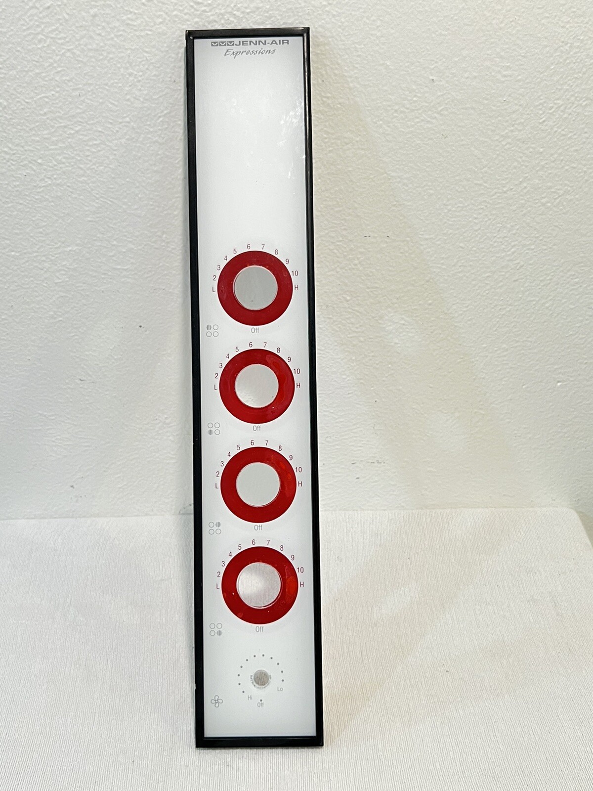 Jenn Air Expressions Cooktop Control Panel White 74007070 CVGX2423W