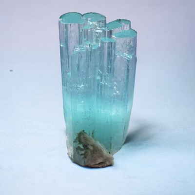 Aquamarine Crystal bunch specimen from shigar valley Pakistan ( 97 grams )