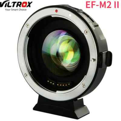 Viltrox EF-M2 II Auto Focus Adapter Speed Booster for Canon EF Lens to MFT M4/3