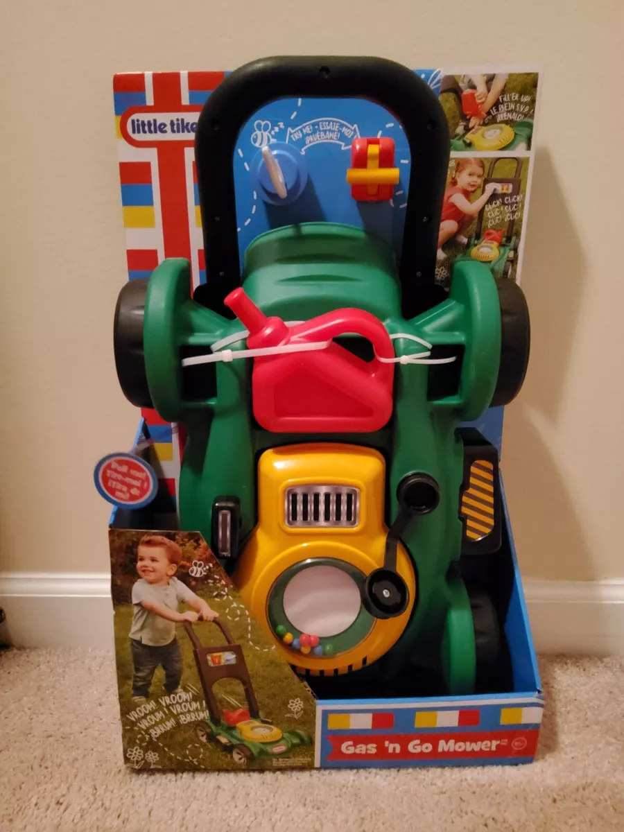 Little Tikes Gas n Go Mower Toy eBay