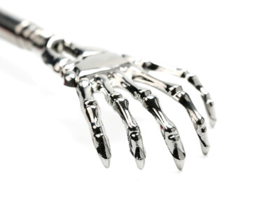 Telescopic Back Scratcher Stainless Steel Hawk Claw Extendable Itch for relax