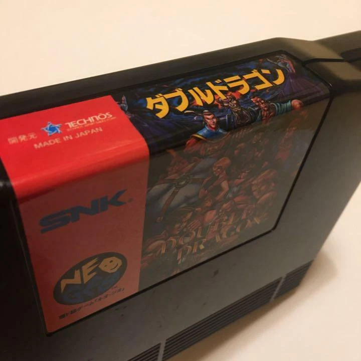 NEOGEO AES DOUBLE DRAGON SNK NGH-082 Technos From JP Import F/S
