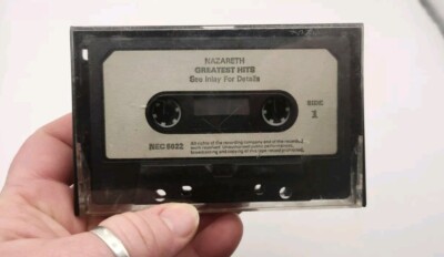 Nazareth Greatest Hits Cassette Tape 1970's United Kingdom Press NO INSERT