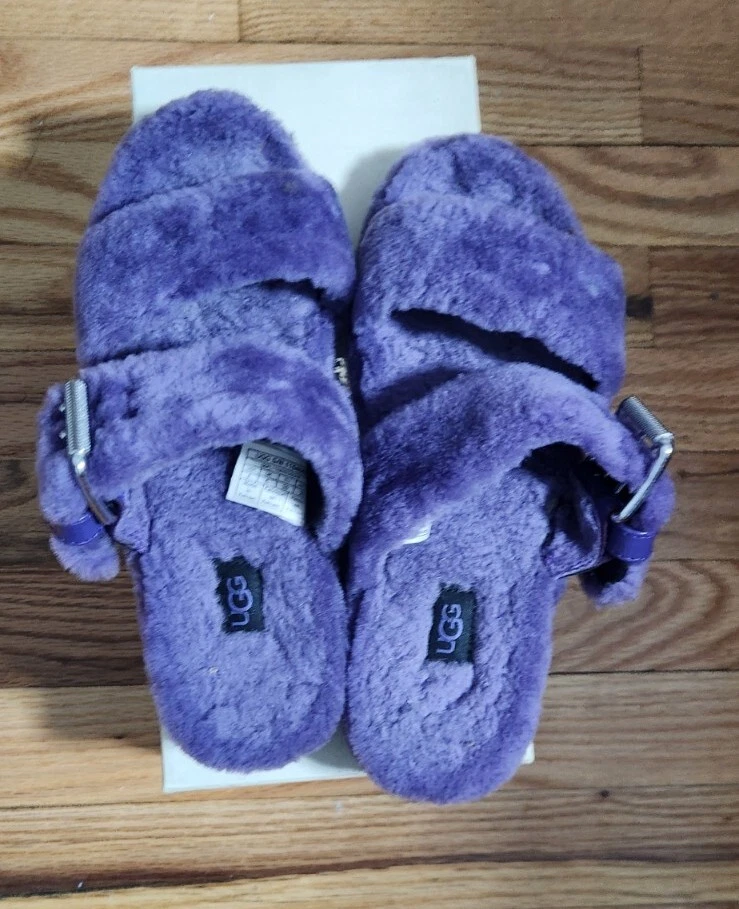 Sandali ciabatte UGG donna Oh Fluffita shearling platfo taglia 8