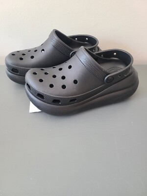 Buy CROCS UNISEX 207521-001 CLASSIC CRUSH CLOG BLACK-SIZE M6