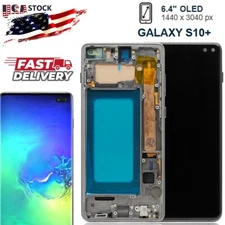 OLED G975U LCD Display Touch Screen Digitizer Frame For Samsung Galaxy S10+ Plus