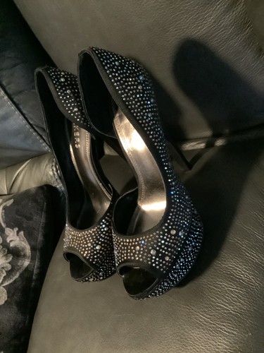 Stiletto Heels Platform Party Shoes 7.5 