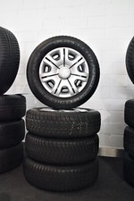 4x OPEL DAEWOO Stahlfelgen Räder Radsatz Winterreifen 185/65R14 6-8mm KBA43815