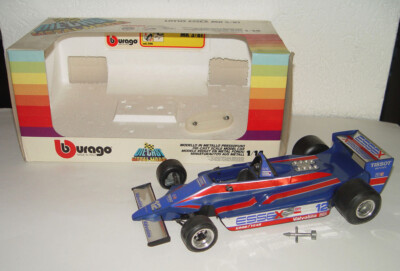 BBurago 2106 Lotus Essex MK 3/81 Elio De Angelis Formel 1 - No. 12 - OVP - 1:14