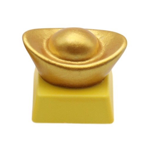 Creative 3D Resin Keycap Golden Dollar Shape ESC Chinese New Year Theme Keycaps - Picture 10 of 10